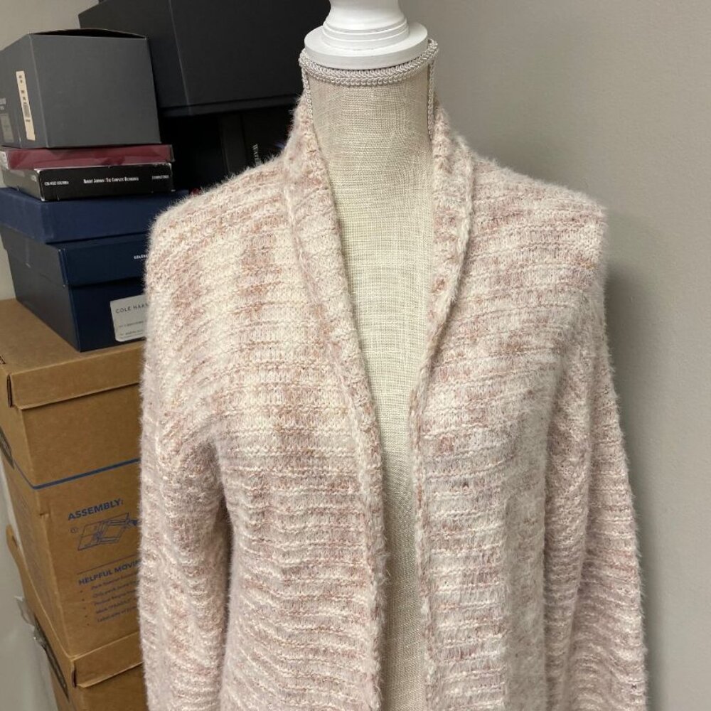 Wishlist Women's Cardigan Sweater Coat - Beige - Size S/M - EUC